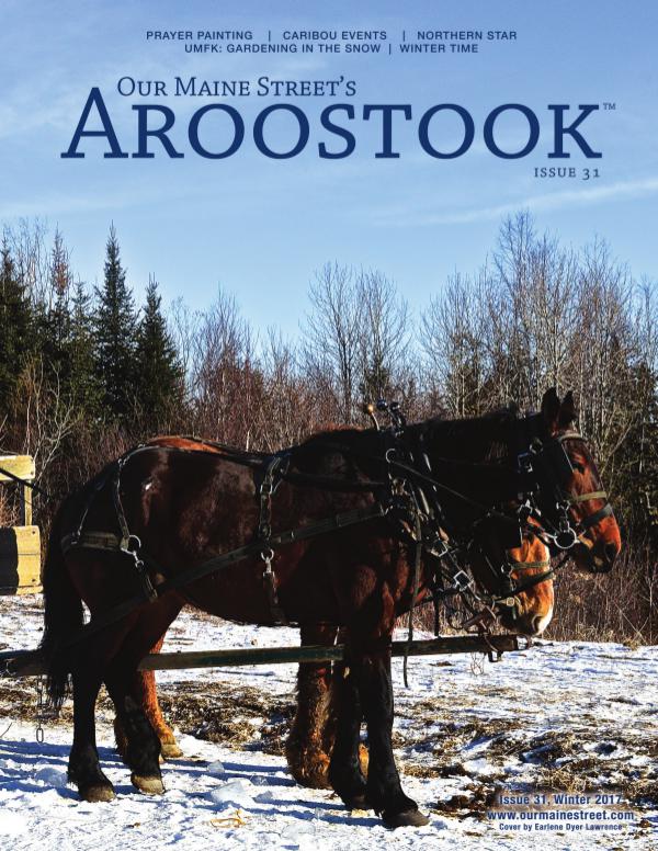 Our Maine Street's Aroostook Issue 31 : Winter 2017