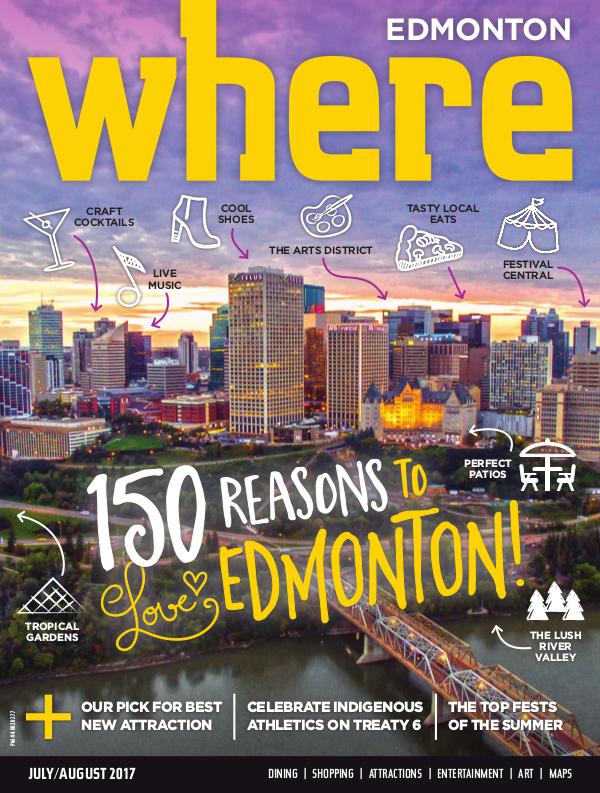 Where Edmonton Magazine July/August 2017