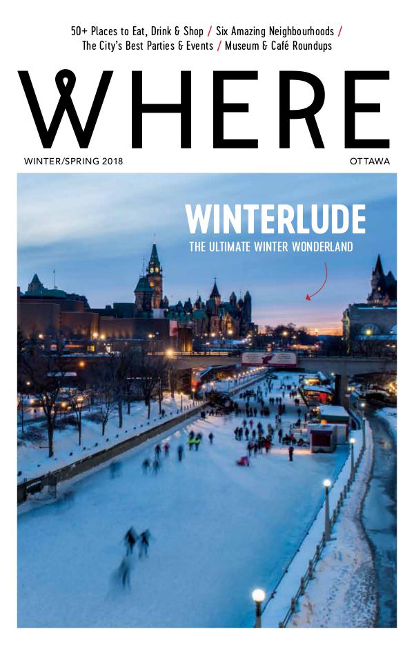 Where Ottawa Magazine Winter Spring 2018