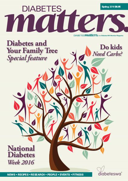 Diabetes Matters - online subscriptions are no longer available Spring 2016