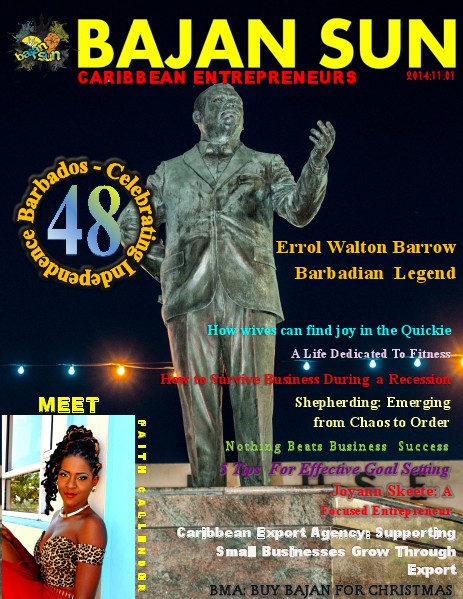 Bajan Sun Magazine - Caribbean Entrepreneurs Vol 1 Issue 9