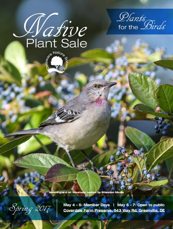 Native Plant Sale Catalogue - Delaware Nature Society 2017
