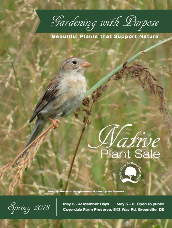 Native Plant Sale Catalogue - Delaware Nature Society Native Plant Sale Catalog 2018