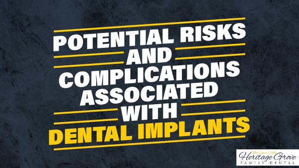 Dental Implants Plainfield IL Potential Risks and Complications Associated