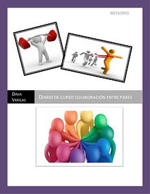 Diario curso colaboración entre pares