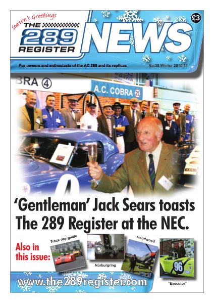 The 289 Register News No 38 Winter 2010