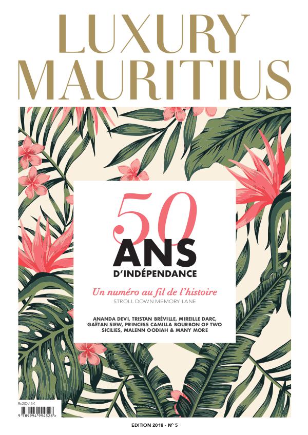 LUXURY MAURITIUS No 5 EDITION 2018