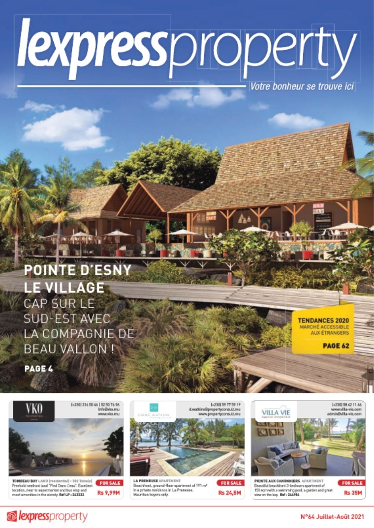 Lexpress Property Magazine N°64 Juillet - Aout 2021