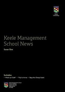 Keele Management School Magazine
