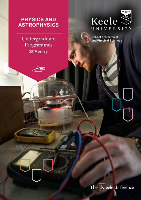 School of Chemical and Physical Sciences brochures Physics Astrophysics brochure 2019