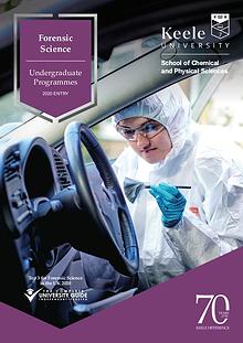 Forensic Science Undergraduate Programmes 2020