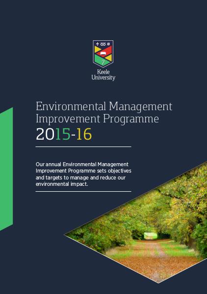 Environmental Management Improvement Programme 2015-2016 2015-16