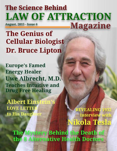 Law of Attraction Magazine August, 2015 Issue