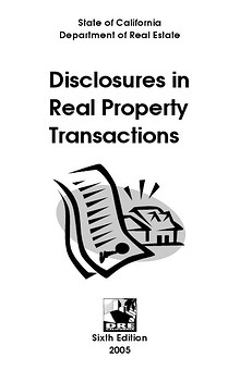 California real estate disclosure laws