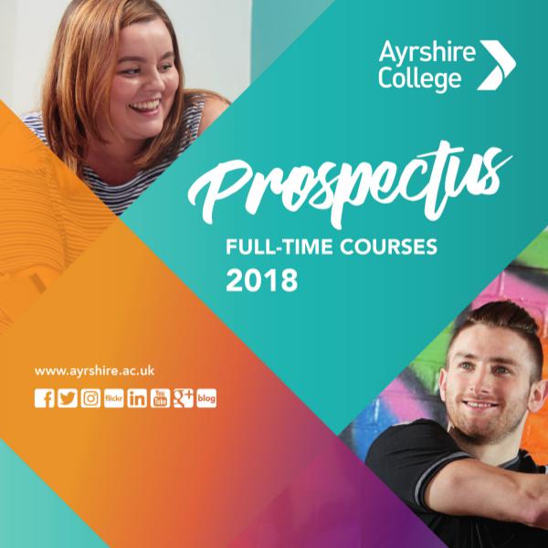 Ayrshire College Prospectus 2018