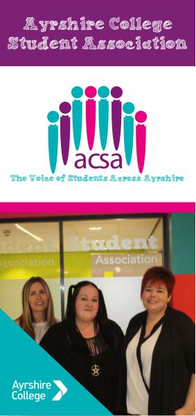 Ayrshire College Student Association All About ACSA