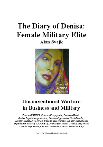 Alan Svejk Public Relations Diary Denisa Female Military Elite Alan Svejk 14