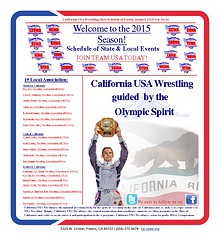 2015 California USA Wrestling Newsletter