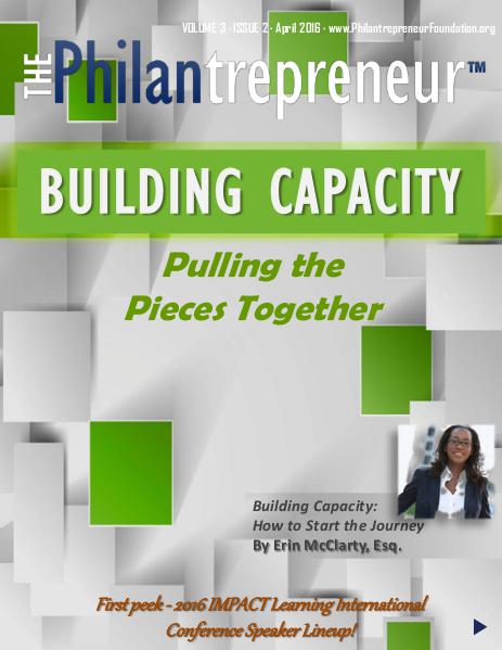 The Philantrepreneur Journal Vol2 Spring2016
