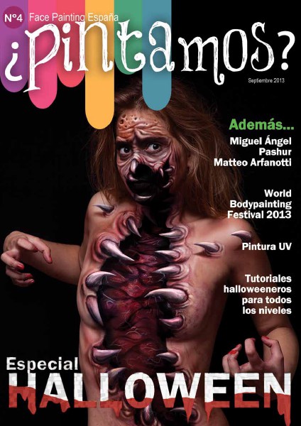¿PINTAMOS? Face & Body Painting España Nº 4 Septiembre 2013