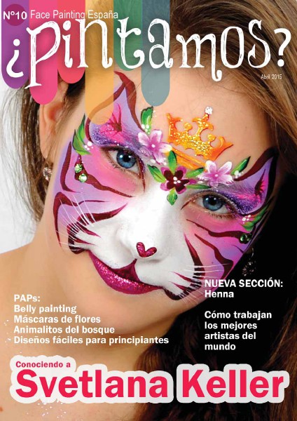 ¿PINTAMOS? Face & Body Painting España Nº 10 Abril 2015