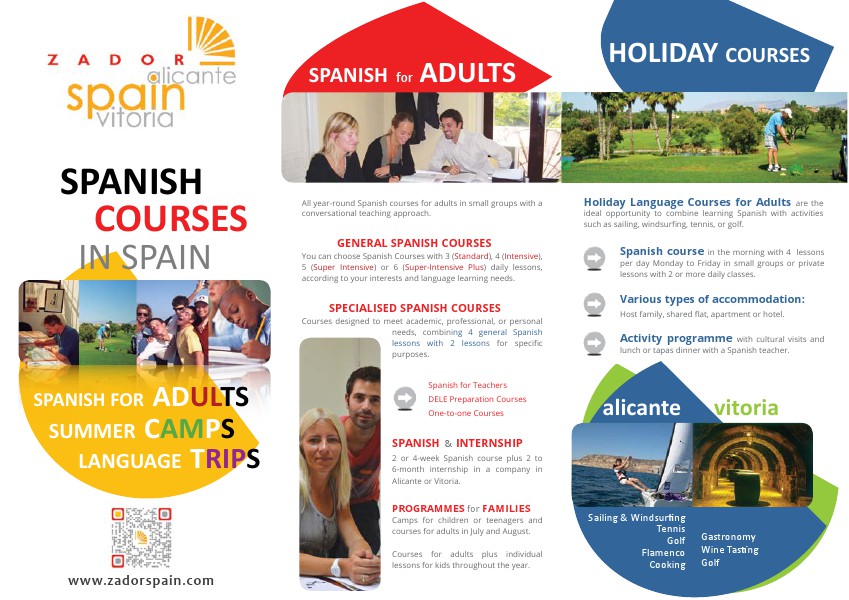 ZadorSpain Spanish Courses in Spain Dec. 2014
