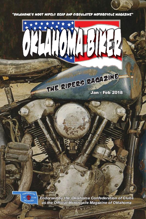 Oklahoma Biker - The Riders Ragazine Jan - Feb 2018