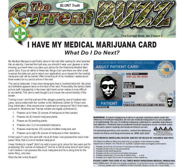 The Current Buzz Newspaper Vol 2 Issue 2