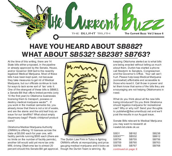 The Current Buzz Newspaper Vol 2 Issue 6