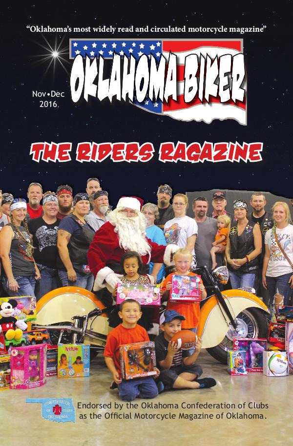 Oklahoma Biker - The Riders Ragazine Nov - Dec 2016
