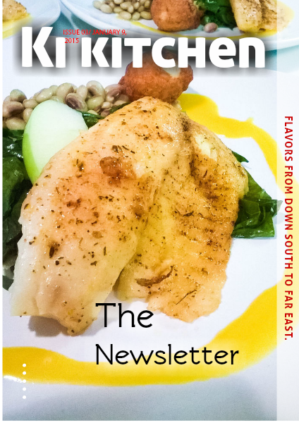 Ki Kitchen: The Newsletter Volume 2 issue 1