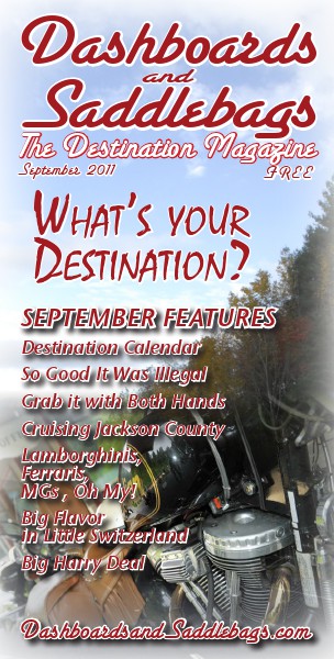 Dashboards and Saddlebags the Destination Magazine™ Issue 006 September 2011