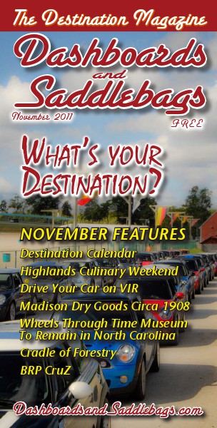 Dashboards and Saddlebags the Destination Magazine™ Issue 008 November 2011