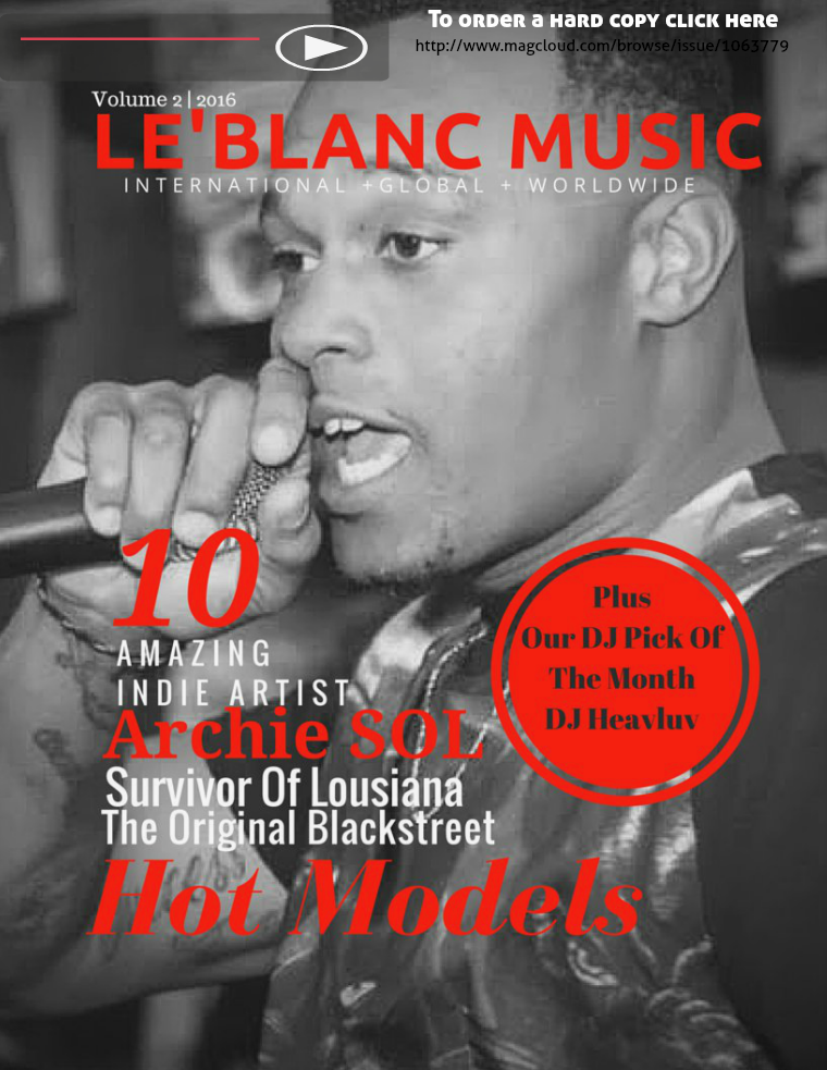 Le'Blanc Music Mag Le'Blanc Music Mag Volume 2