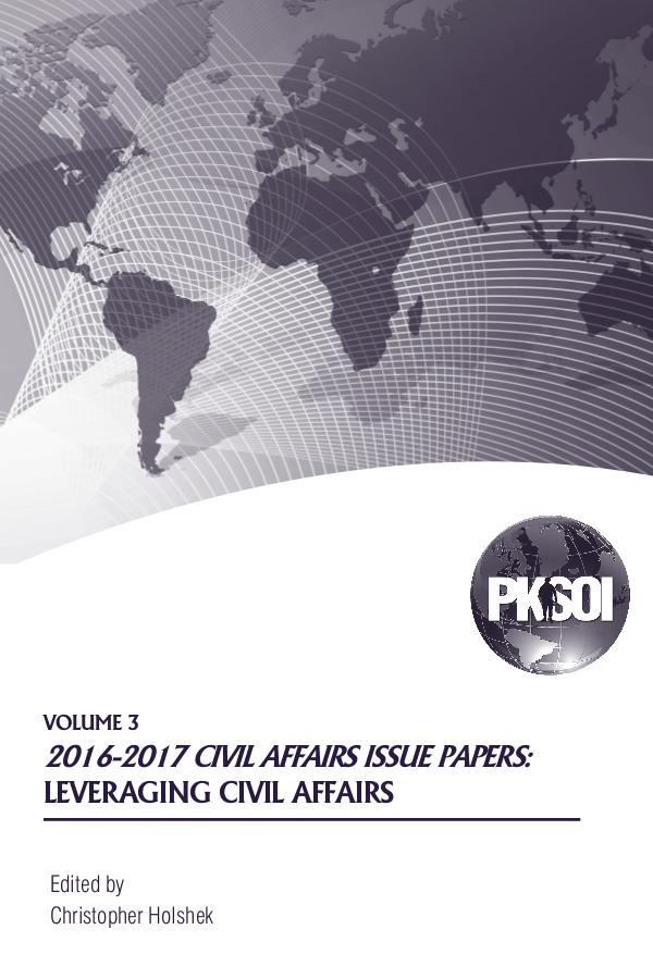 Civil Affairs Issue Papers Volume 3