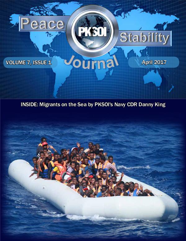 Peace & Stability Journal Volume 7, Issue 1