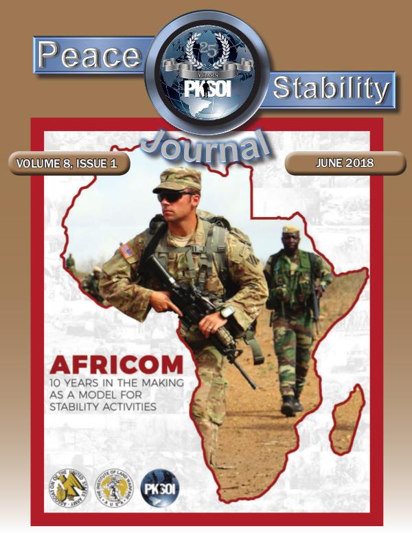 Peace & Stability Journal Volume 8, Issue 1