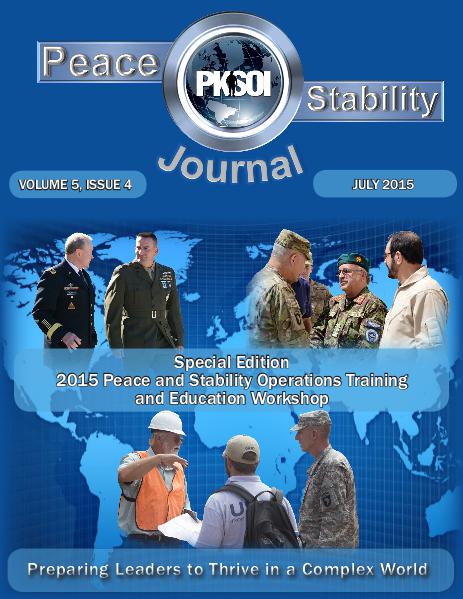 Peace & Stability Journal Volume 5, Issue 4