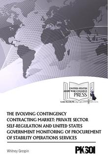 The Evolving Contingency Contracting Market