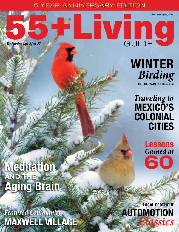 55+ Living Guide Winter 2018 Winter 2018 55+ issue for Joomag