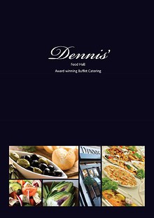 Dennis Of Bexley Catering Brochure