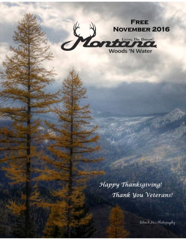 Montana Woods N Water November 2016 Print Edition