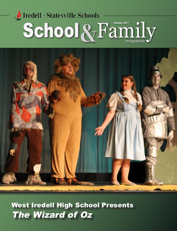 Iredell-Statesville Schools School & Family Magazine Summer 2017