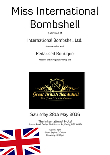 Great British Bombshell 2016