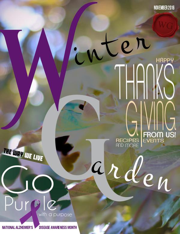 Winter Garden Magazine November 2016
