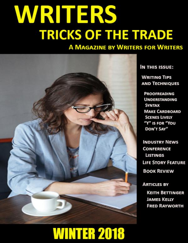 Writers Tricks of the Trade Volume 7, Issue 4 Winter 2018