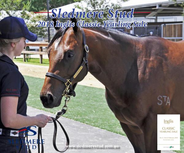 Sledmere Stud - 2018 Inglis Classic Yearling Sale draft 2018 Sledmere Stud Inglis Classic Booklet