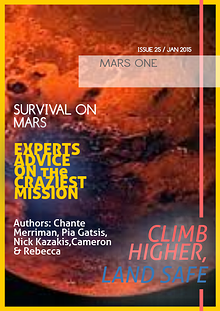 MARS ONE ASSIGNMENT
