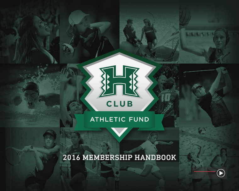 2016 H-Club Athletic Fund Membership Guide 2016