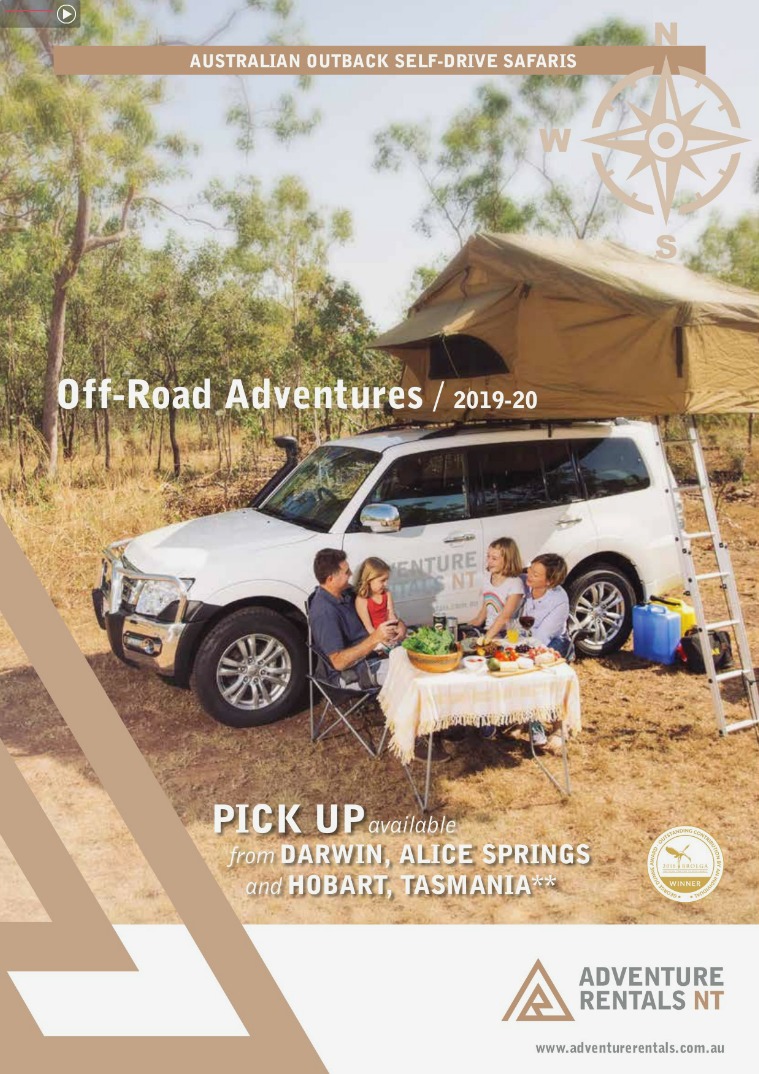 Adventure Rental: Product Brochure 2019-20 AdventureRentals_Brochure_V3_2019